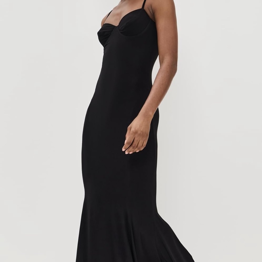 Norma Kamali Black Maxi Dress
